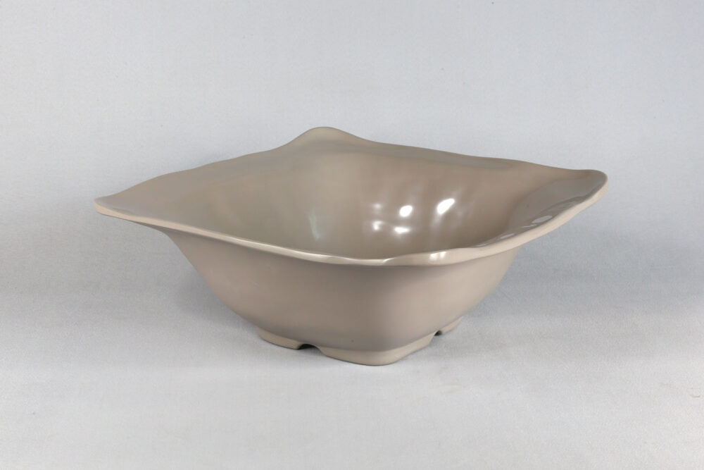 קערה ריבועית כנרת 32 ס”מ מלמין אפרפר