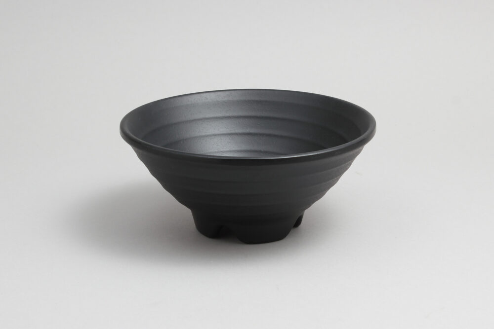 קערה קונית  זן וינד 15.2*6.7 מלמין שחור