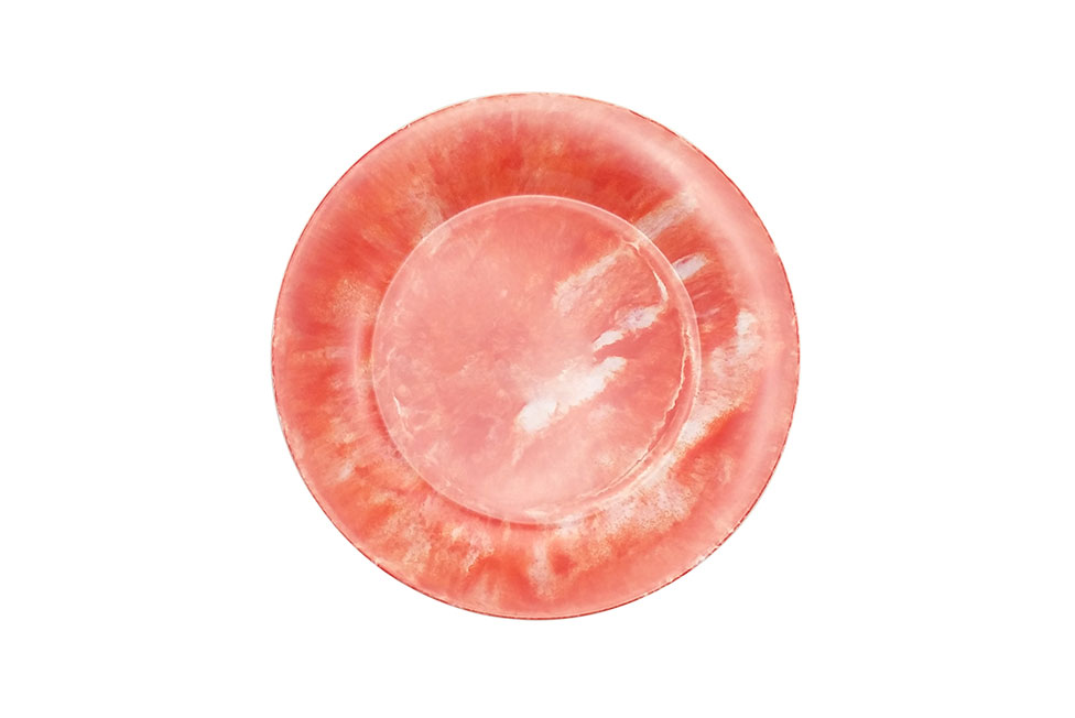 צלחת 20.2 ס"מ קלאודי אדום מלמין