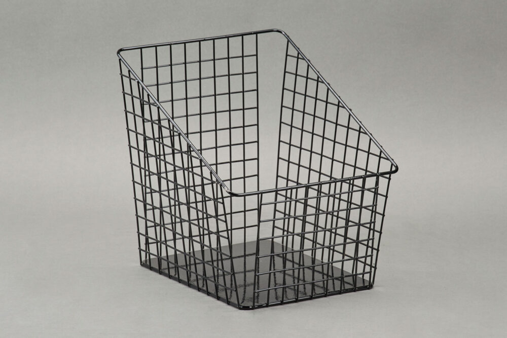 סלסלת רשת ברזל שחור למאפים