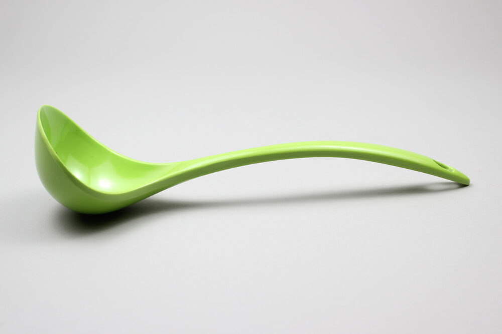 מצקת מלמין ירוק