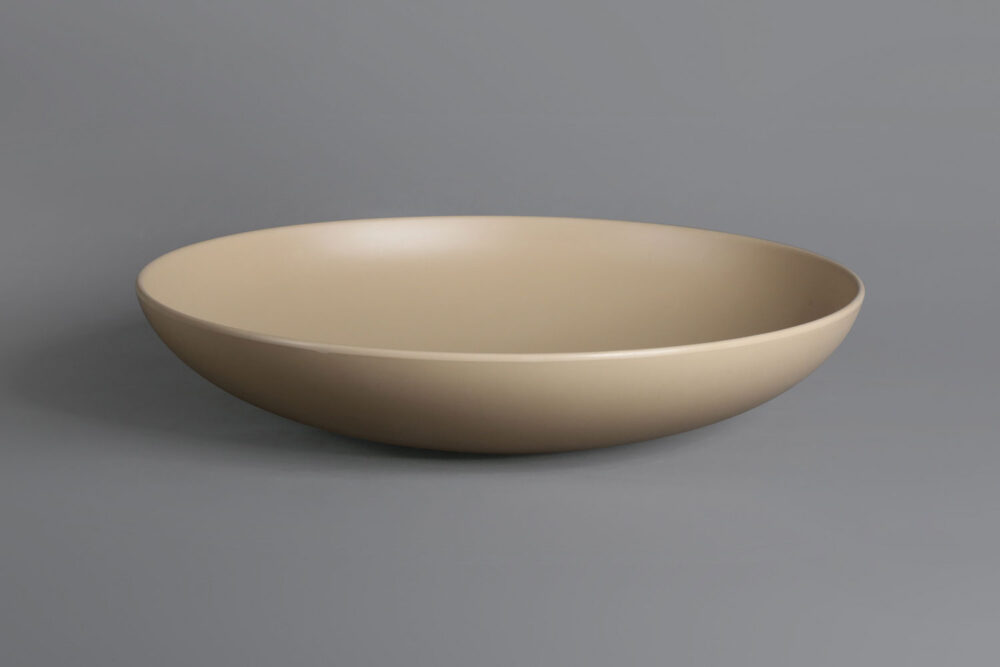 קערת סולר 35×7 זהבהב מלמין