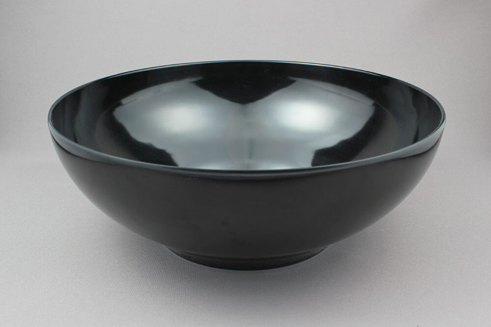 קערה נמוכה 36 מלמין שחור