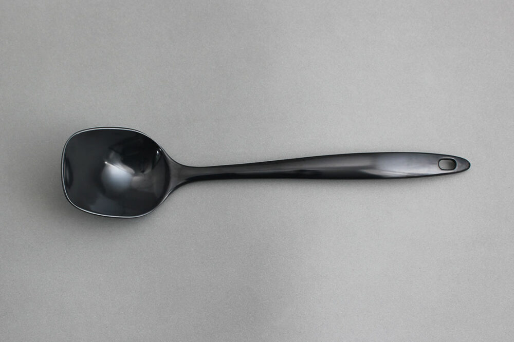 כף חלוקה מלמין שחור