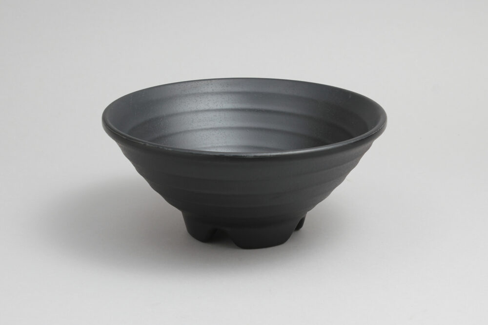 קערה קונית  זן וינד 17.8*8.7 מלמין שחור