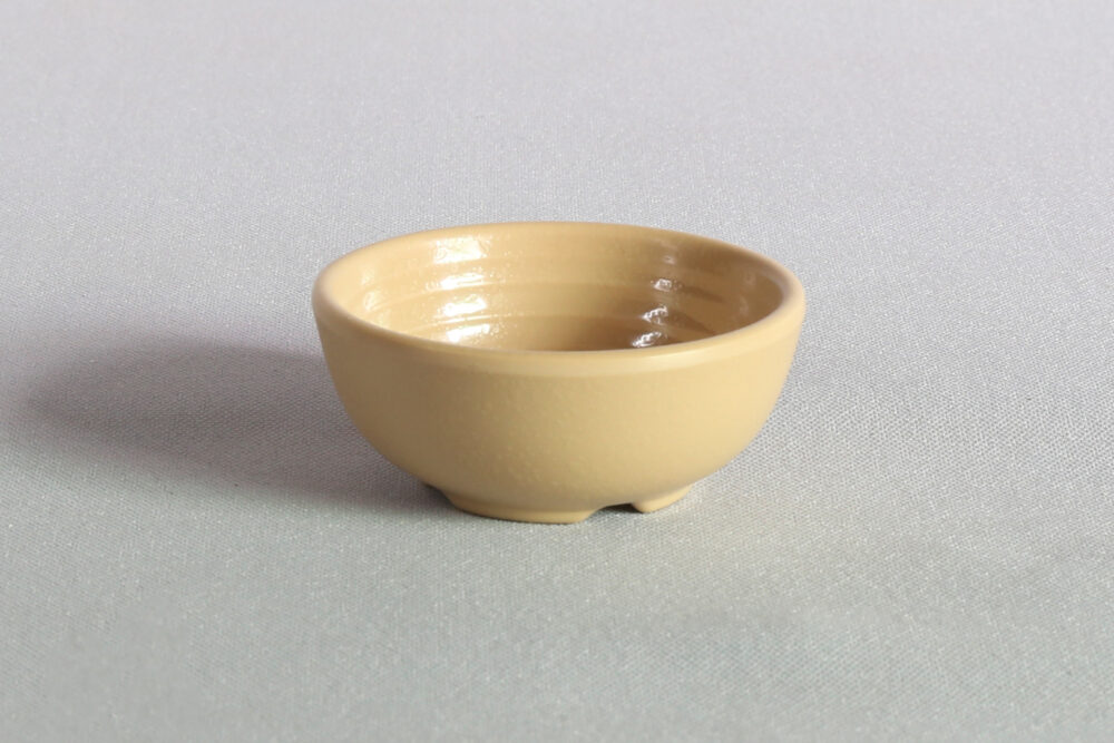 קערית זן סהרה 6 ס"מ מלמין זהבהב