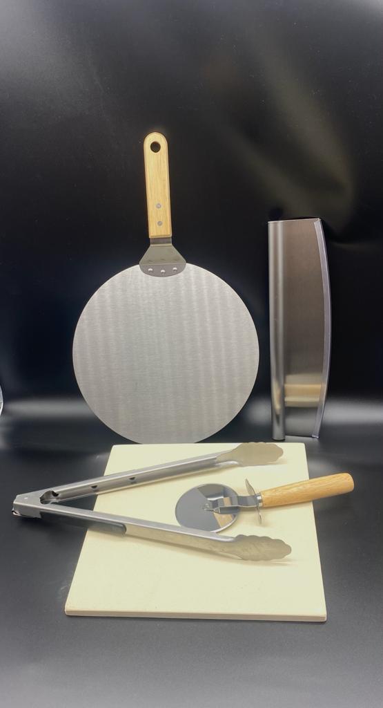 סט כלים 5 יחידות לטאבון פיצה