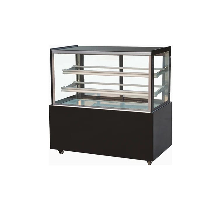 מקרר עוגות עם זכוכית ישרה  180 ס"מ נסליין