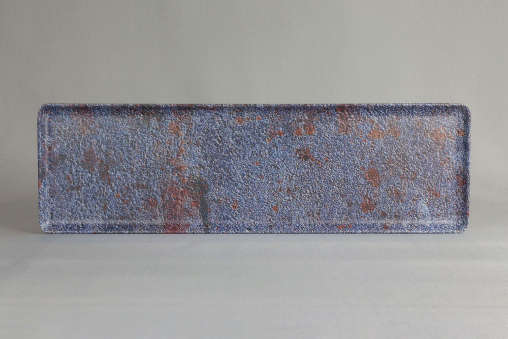 מגש 2/4 גובה 1.8 דגם כחול חלודה