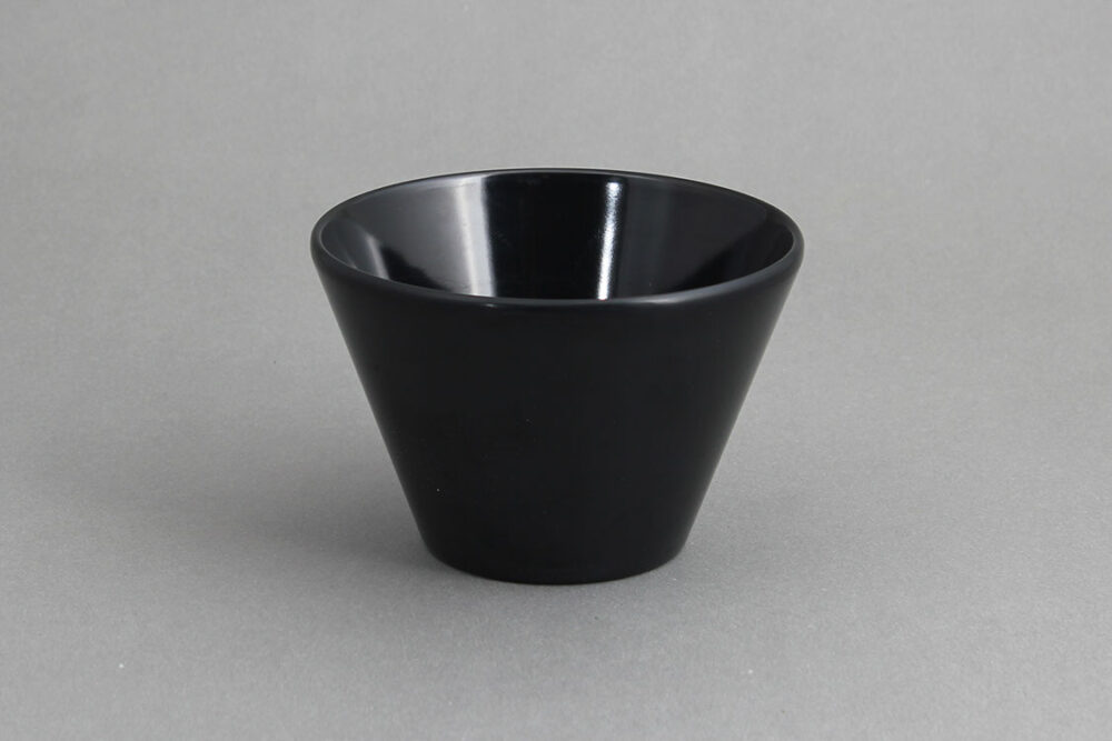 בול קוני 13 ס"מ מלמין שחור