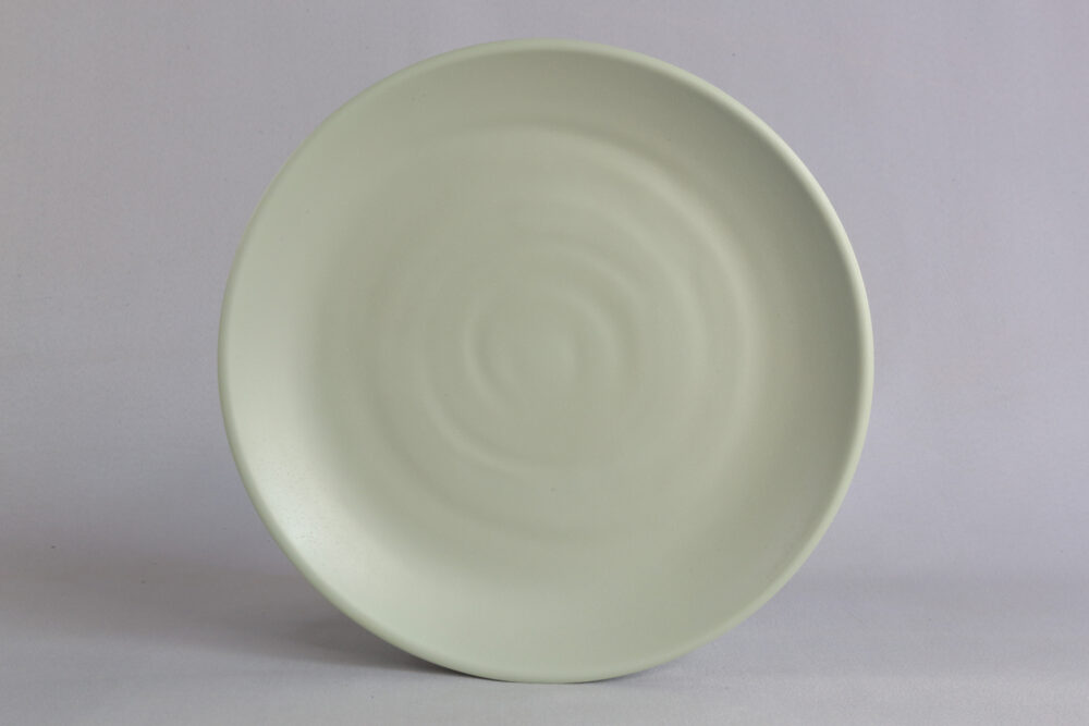 צלחת זן סהרה 28 ס"מ מלמין ירקרק