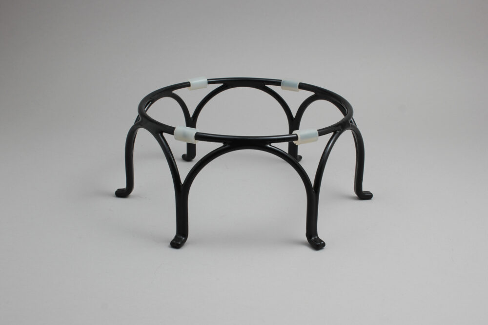 סטנד עגול 6 רגליים 20*10 שחור