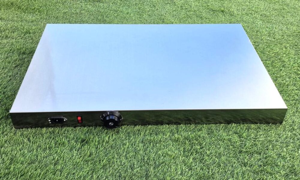 פלטת שבת/חימום נירוסטה חשמלית 750X500 מ"מ