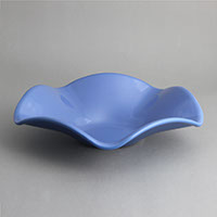 קערת פרח 39 מלמין כחול