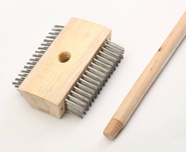 מברשת פלדה מקצועית לגריל 72 ס"מ