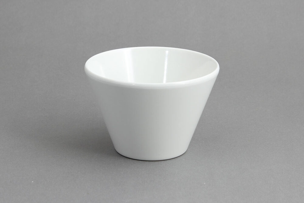 בול קוני 13 ס"מ מלמין לבן