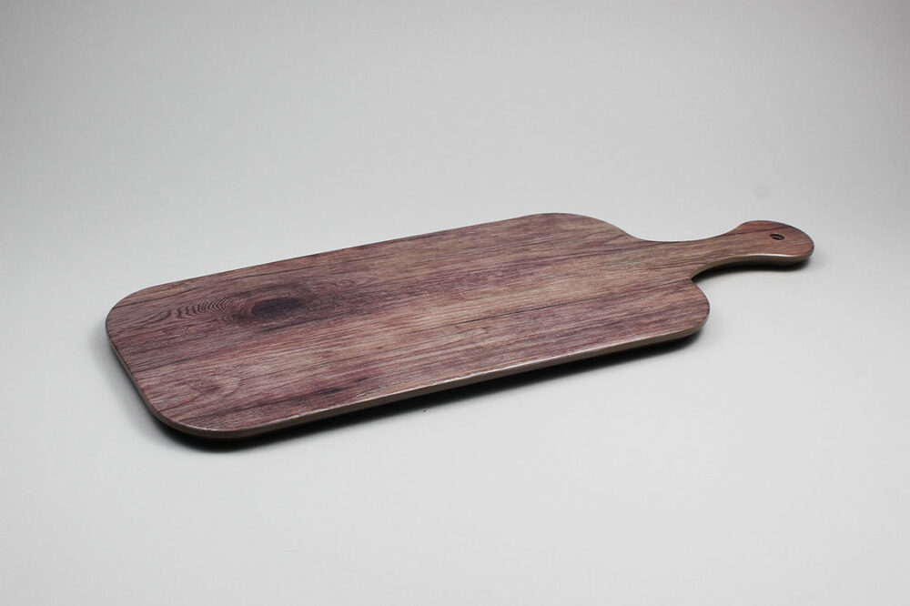 לוח דמוי עץ מלבני + 53*20 ידית מלמין