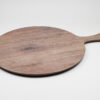לוח דמוי עץ עגול 38 ס"מ + ידית מלמין