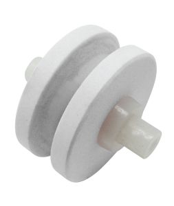 גלגל רזרבי לבן למשחיז גלגלים GLOBAL GB220