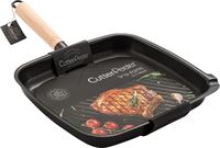 מחבת גריל יפני 28X26 ס"מ ידית עץ