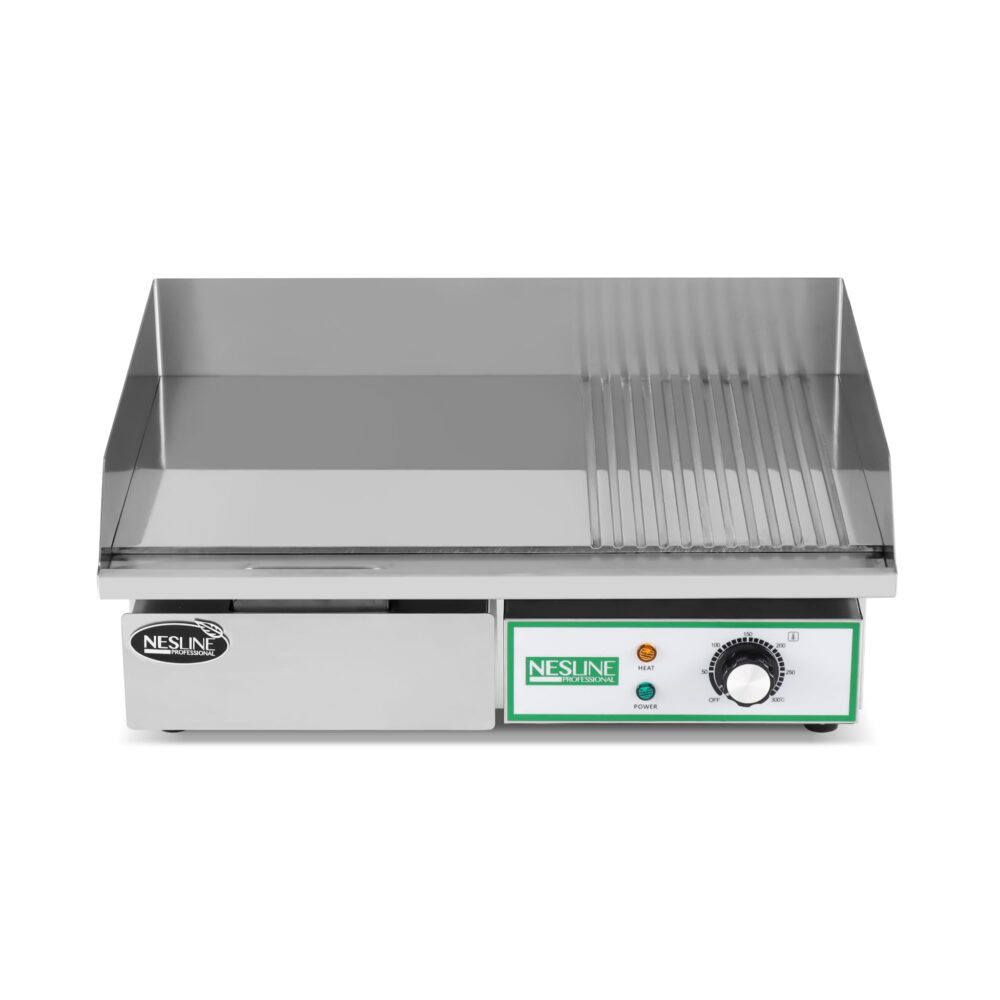 פלאנצ'ה חשמלית שליש מחורץ כרום 2/3 חלק 55/43/25 ס"מ