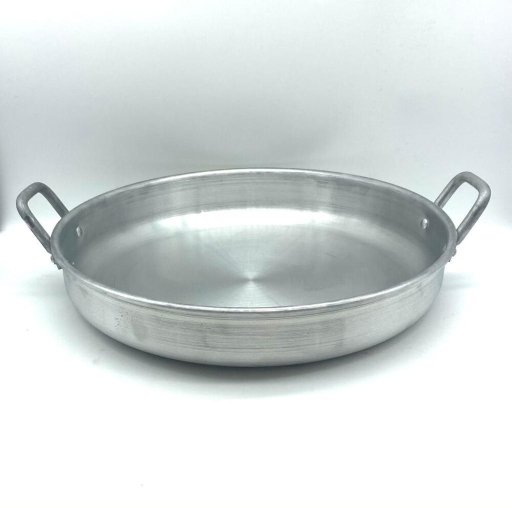 מחבת אלומיניום 50 ס"מ עם 2 ידיות