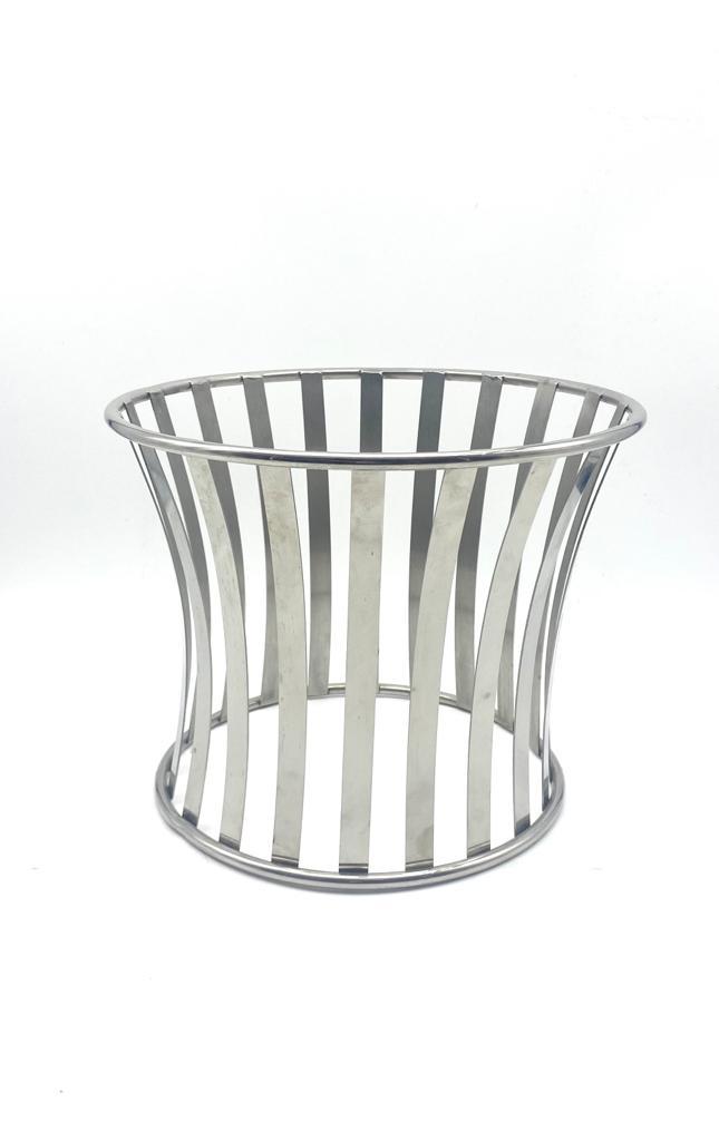 מעמד/הגבהה נירוסטה מלוטש בחיתוך לייזר 29/24/23 ס"מ