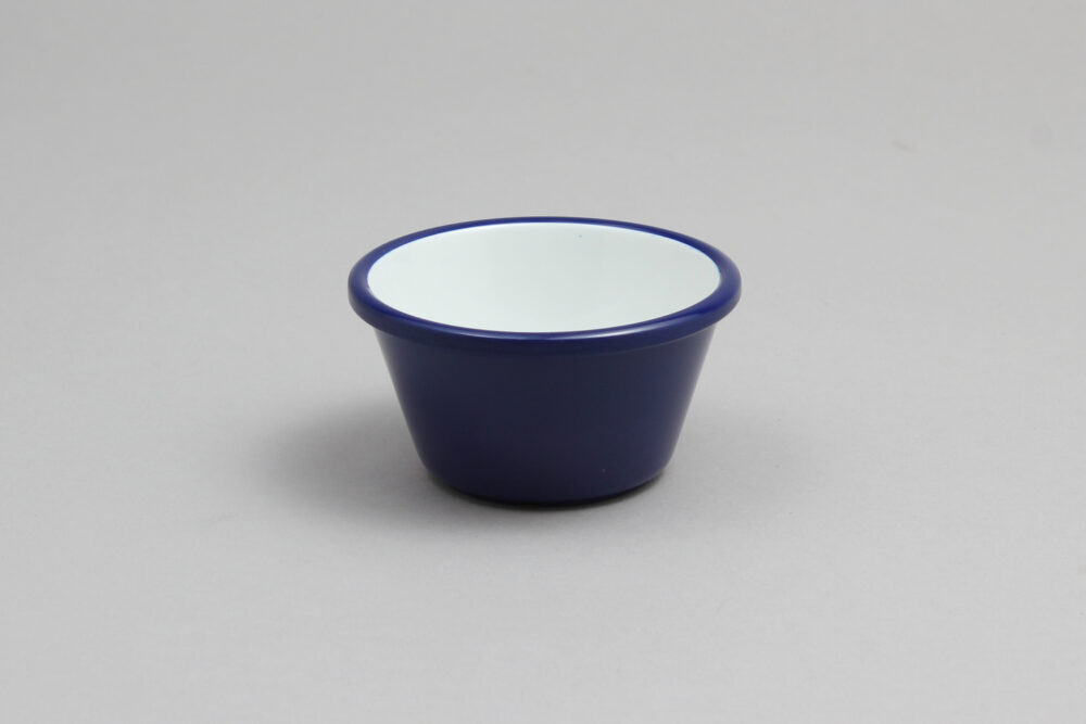 רמיקין 6 ס"ל דמוי אמייל כחול/לבן מלמין