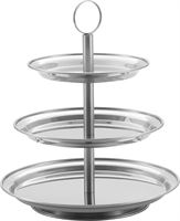 סטנד 3 קומות נירוסטה 20/25/30 ס"מ