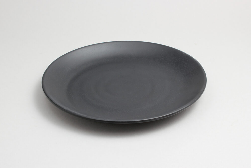 צלחת זן ווינד 23 מלמין שחור