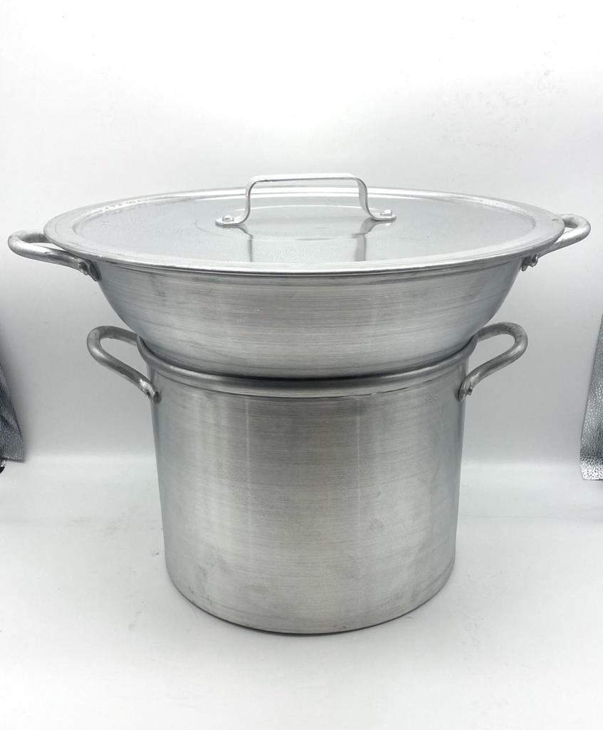 סיר קוסקוס אלומניום 32 ס"מ