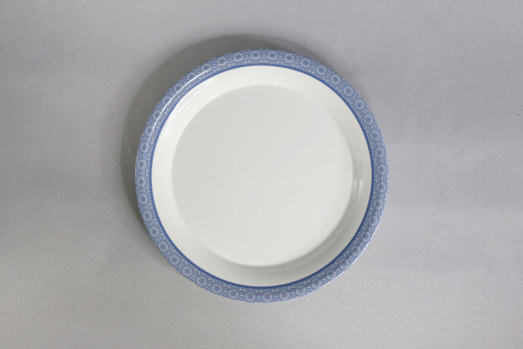 צלחת הגשה עגולה 34.3*3.4 לאק מלמין