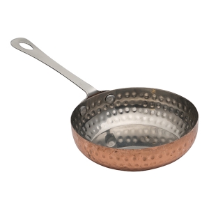 מחבת מיני מרוקע ציפוי נחושת 14X3.5 ס”מ