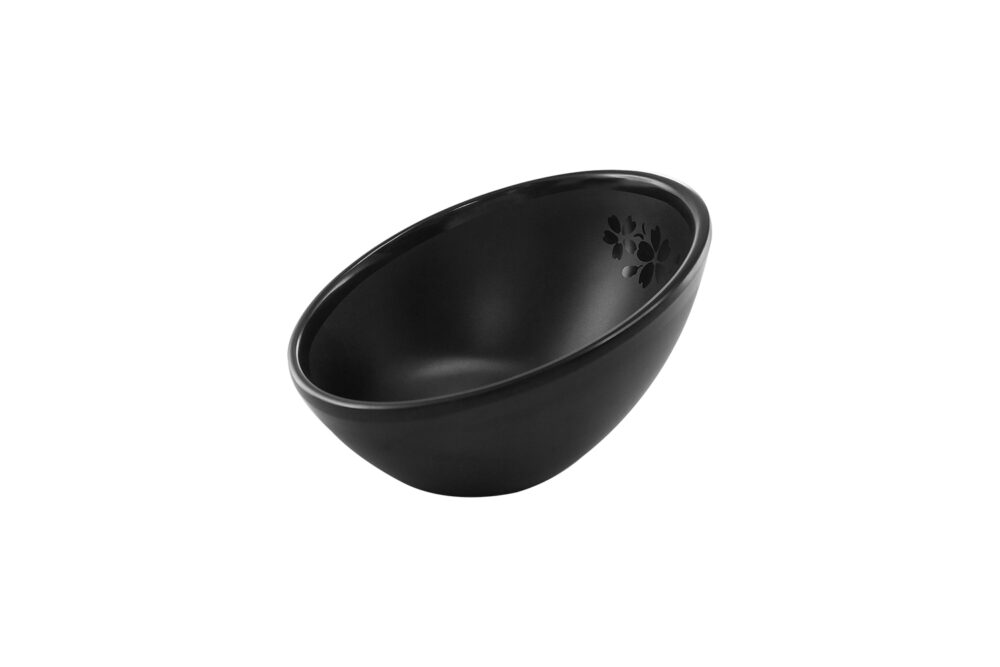 בול האנוי משופע 12 ס"מ סקורה מלמין שחור