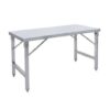 שולחן נירוסטה מתקפל נסליין 1200X600X850 מ"מ