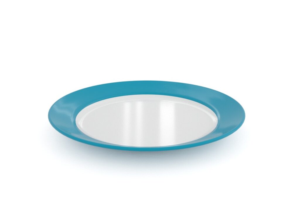 צלחת מקושטת 23 ס"מ דגם רובי