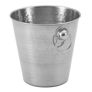 דלי לקרח נירוסטה מרוקע 13X14ס”מ