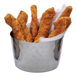 כלי הגשה נירוסטה מרוקע 8X5 ס"מ