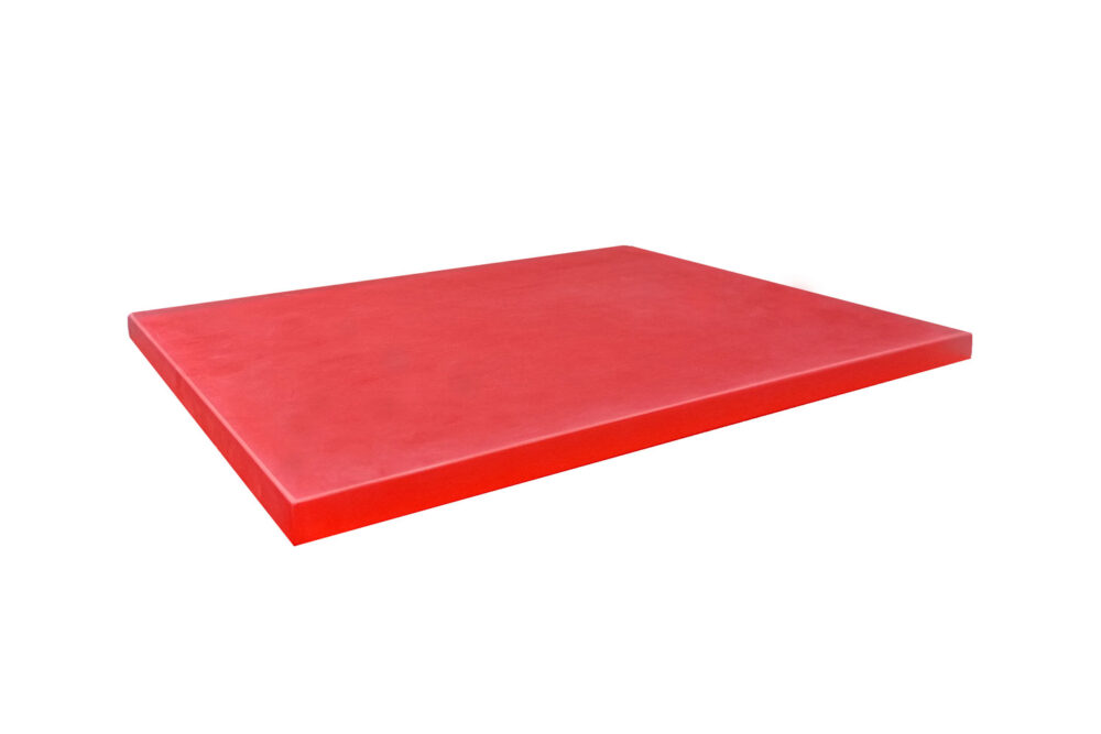 לוח קריסטלי 30*40 מלמין אדום