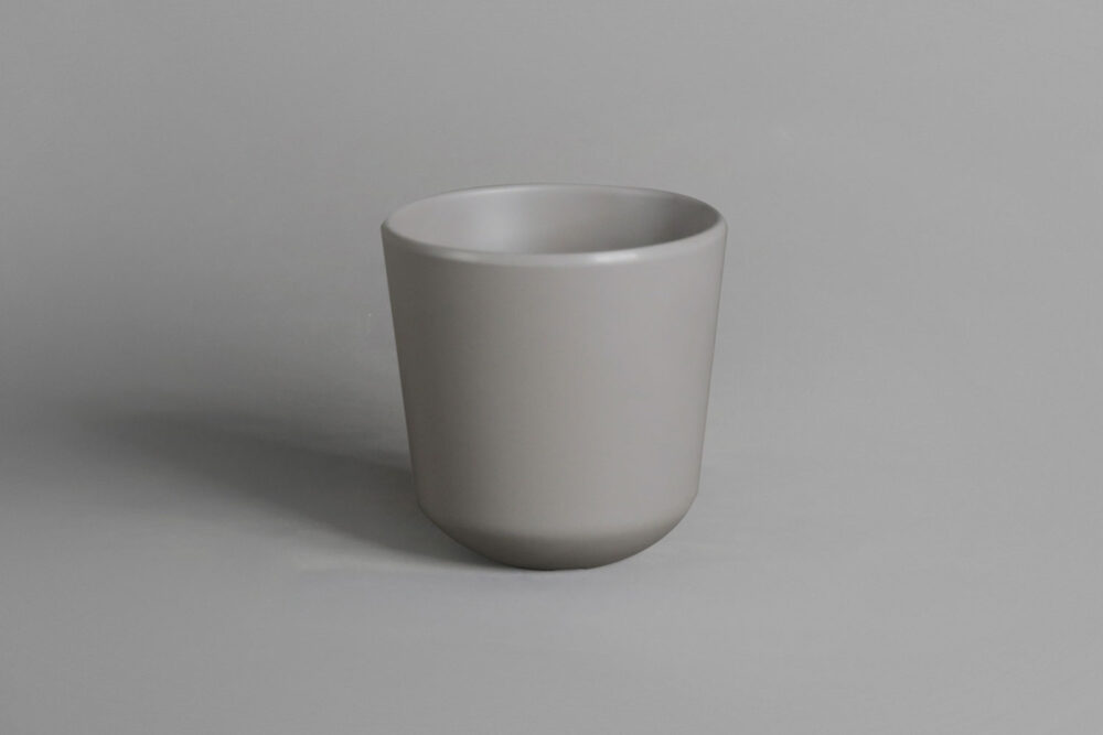 מולטי כוס סולר 80 מל 5.5 ס”מ אפרפר מלמין