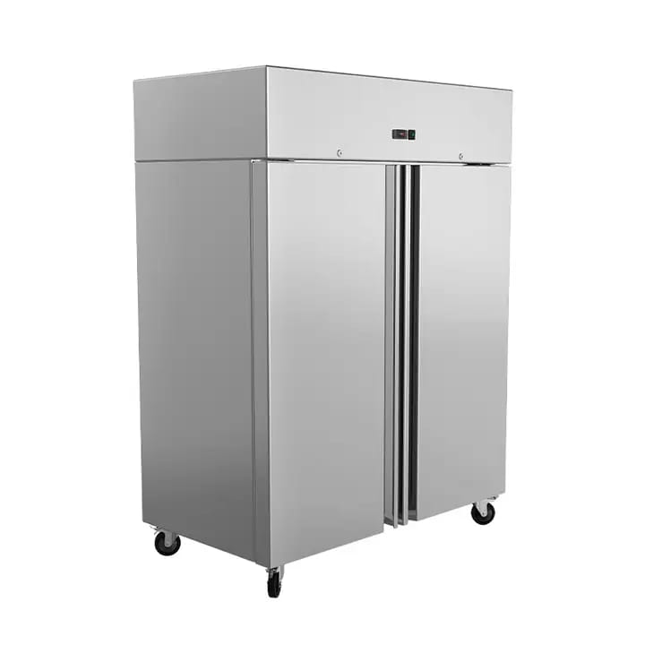 מקפיא נירוסטה עומד 2 דלתות